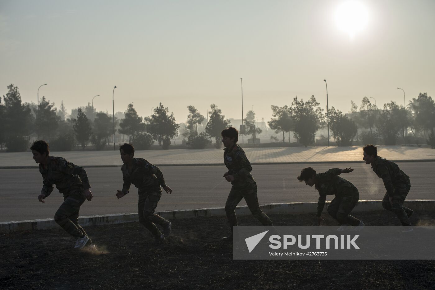 A military academy for women in Damascus