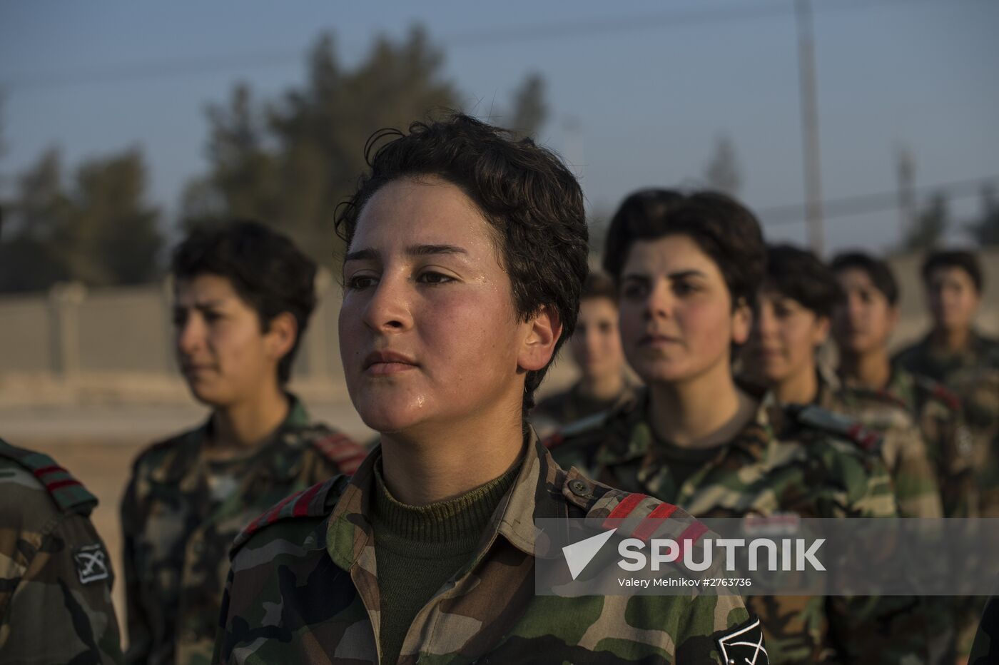 A military academy for women in Damascus