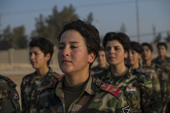 A military academy for women in Damascus