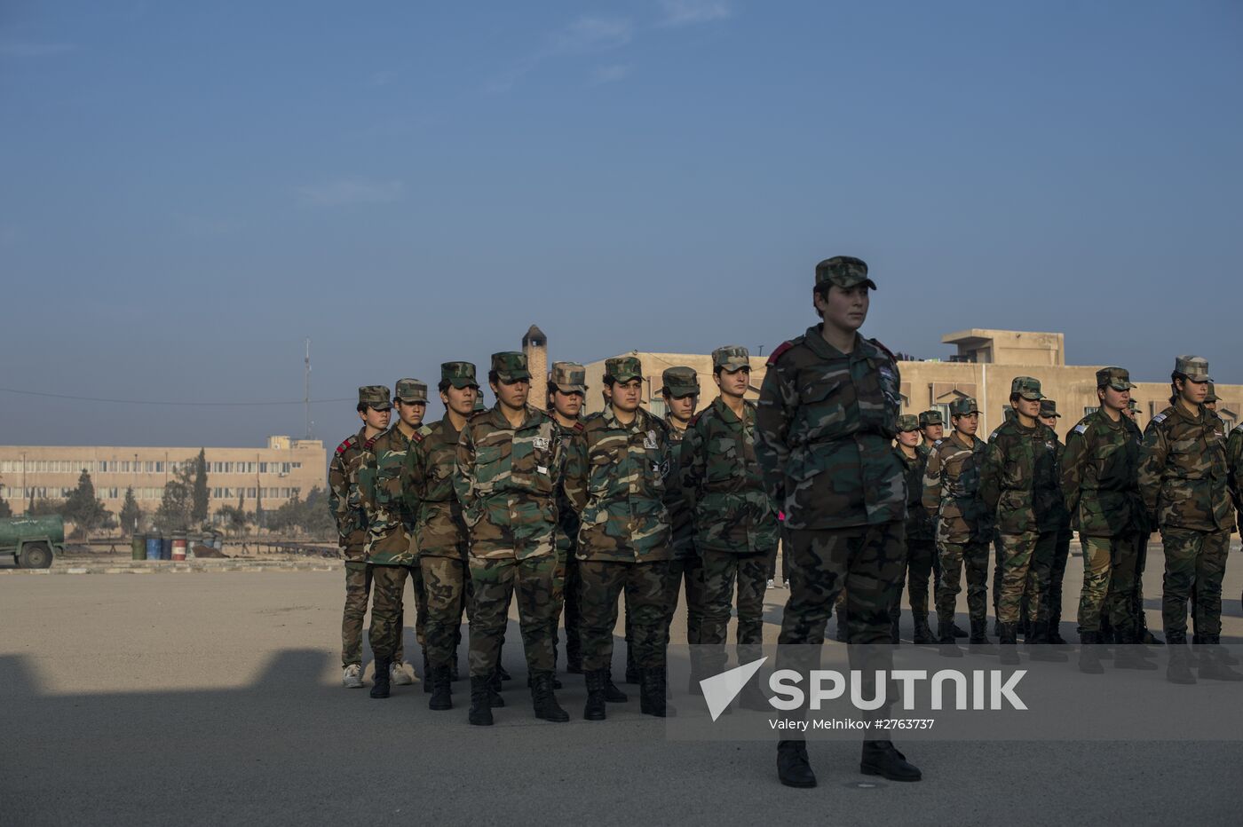 A military academy for women in Damascus