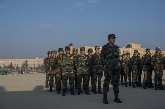 A military academy for women in Damascus