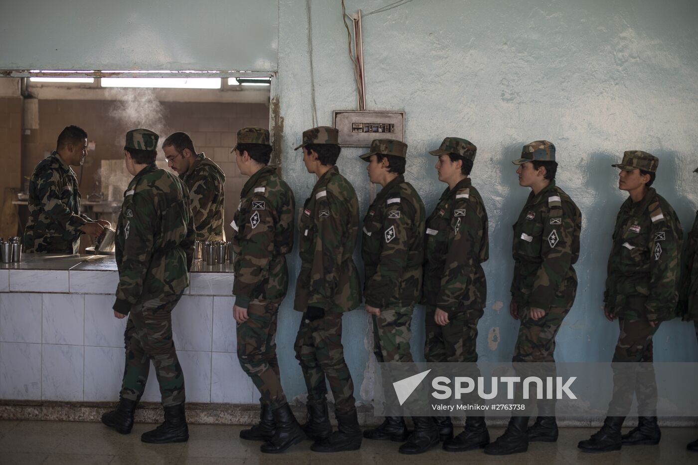 A military academy for women in Damascus