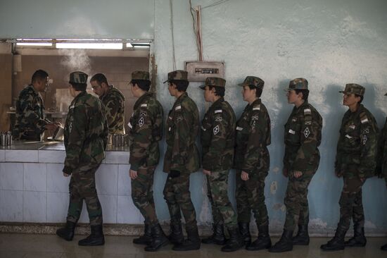 A military academy for women in Damascus