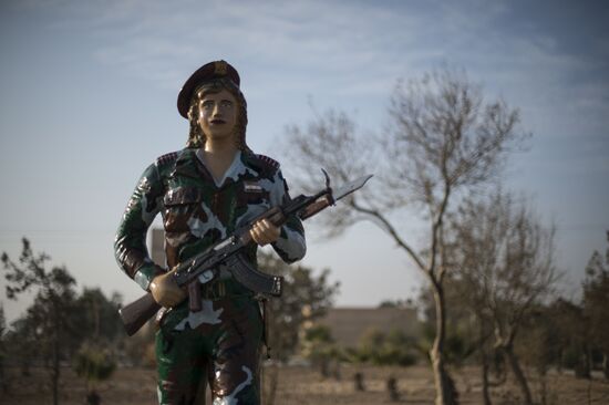 A military academy for women in Damascus
