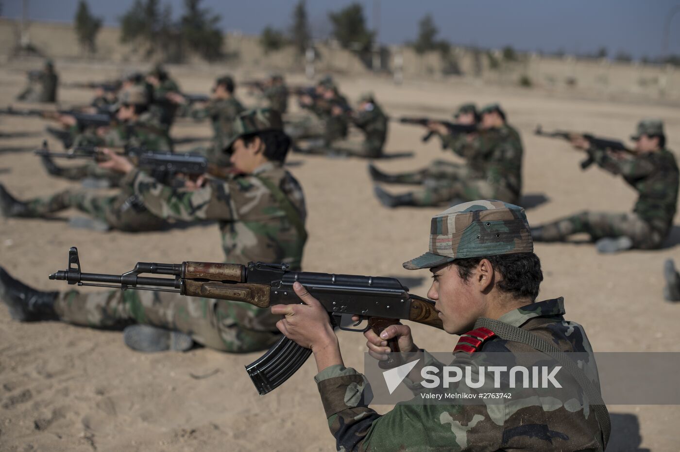 A military academy for women in Damascus