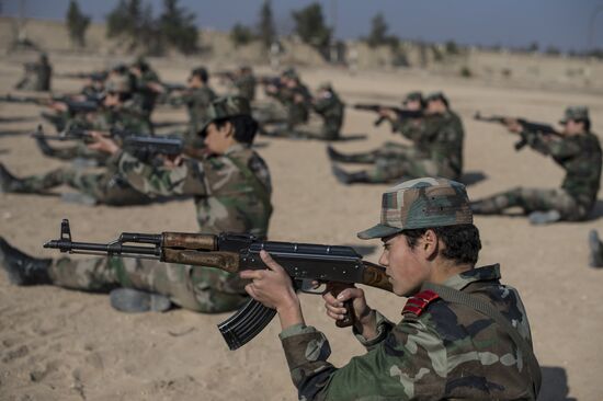 A military academy for women in Damascus