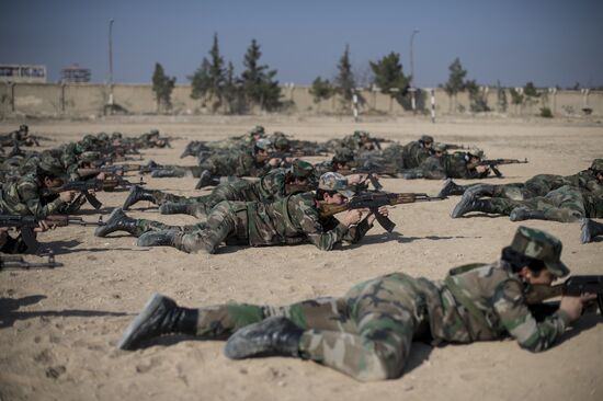 A military academy for women in Damascus