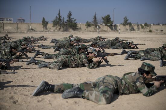 A military academy for women in Damascus