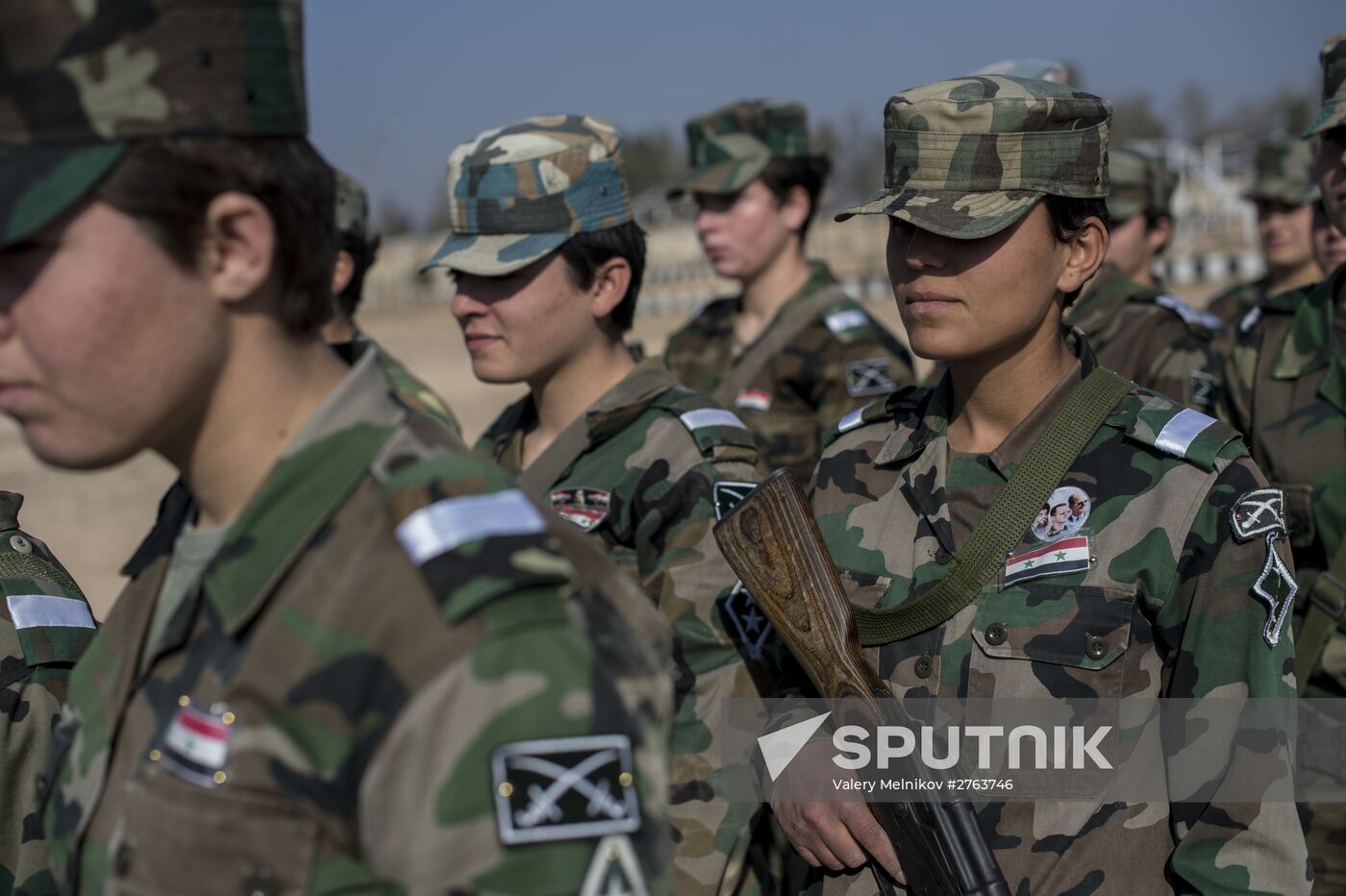 A military academy for women in Damascus