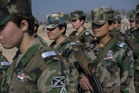 A military academy for women in Damascus