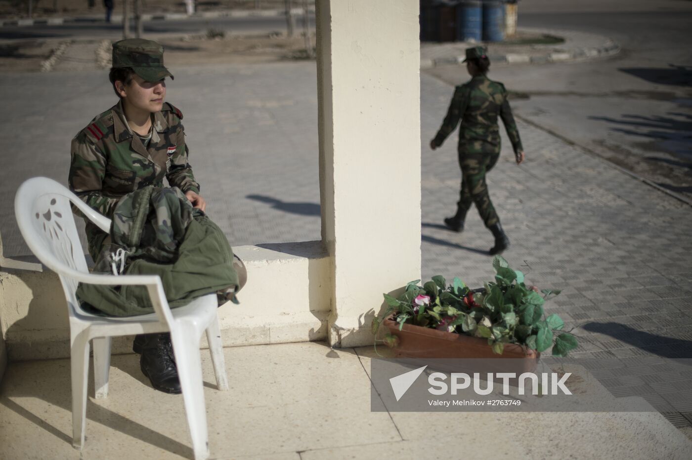 A military academy for women in Damascus