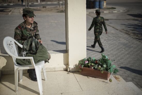 A military academy for women in Damascus