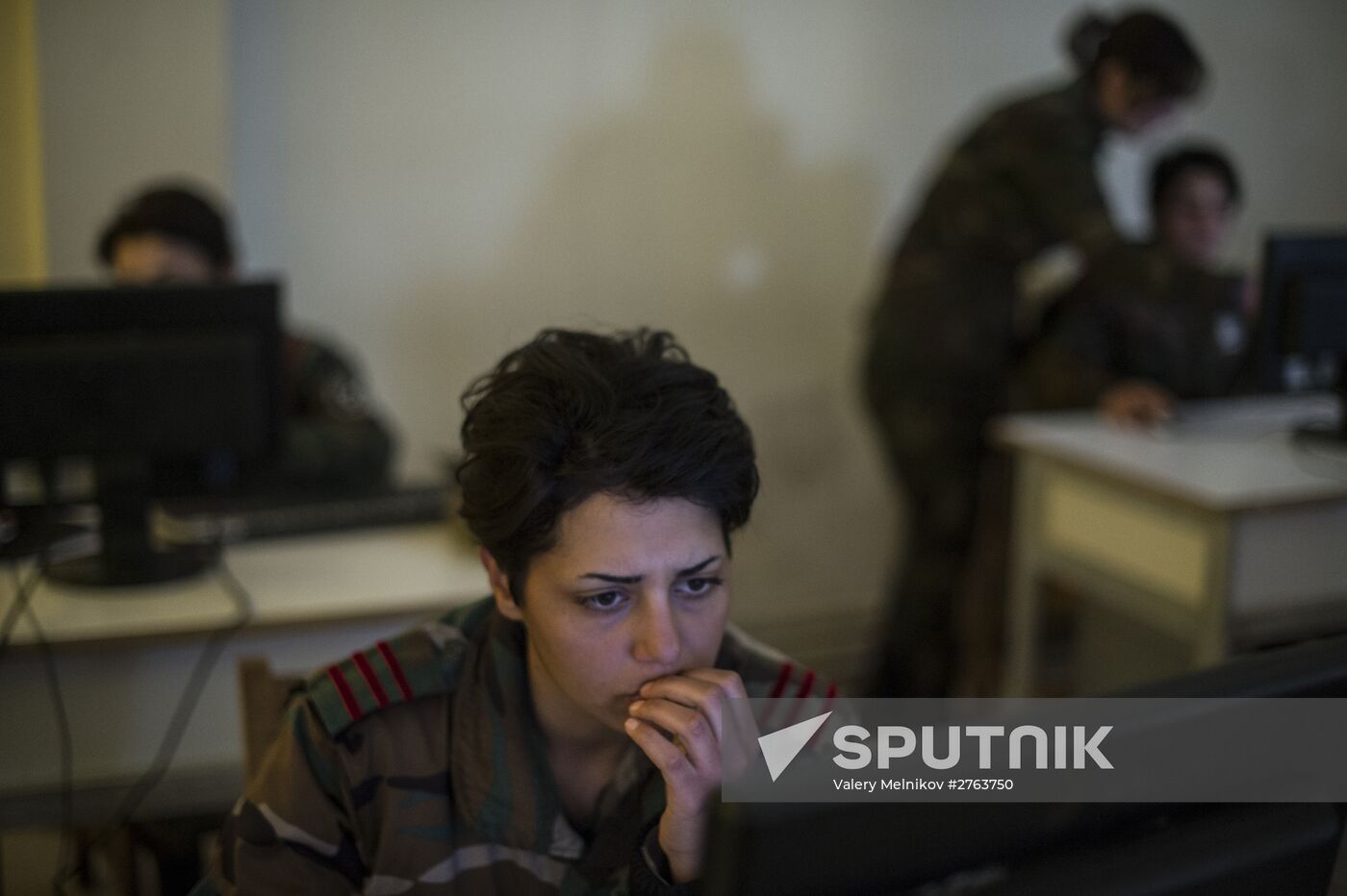 A military academy for women in Damascus