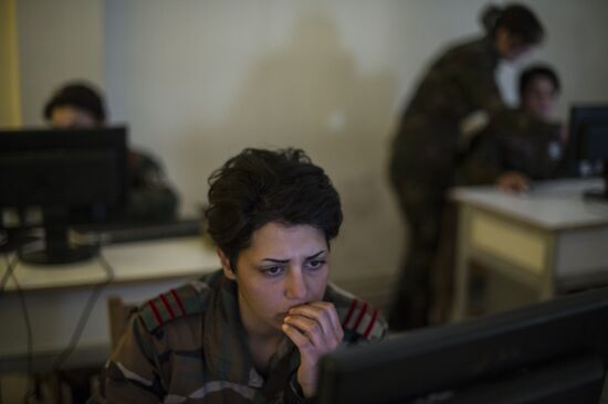 A military academy for women in Damascus