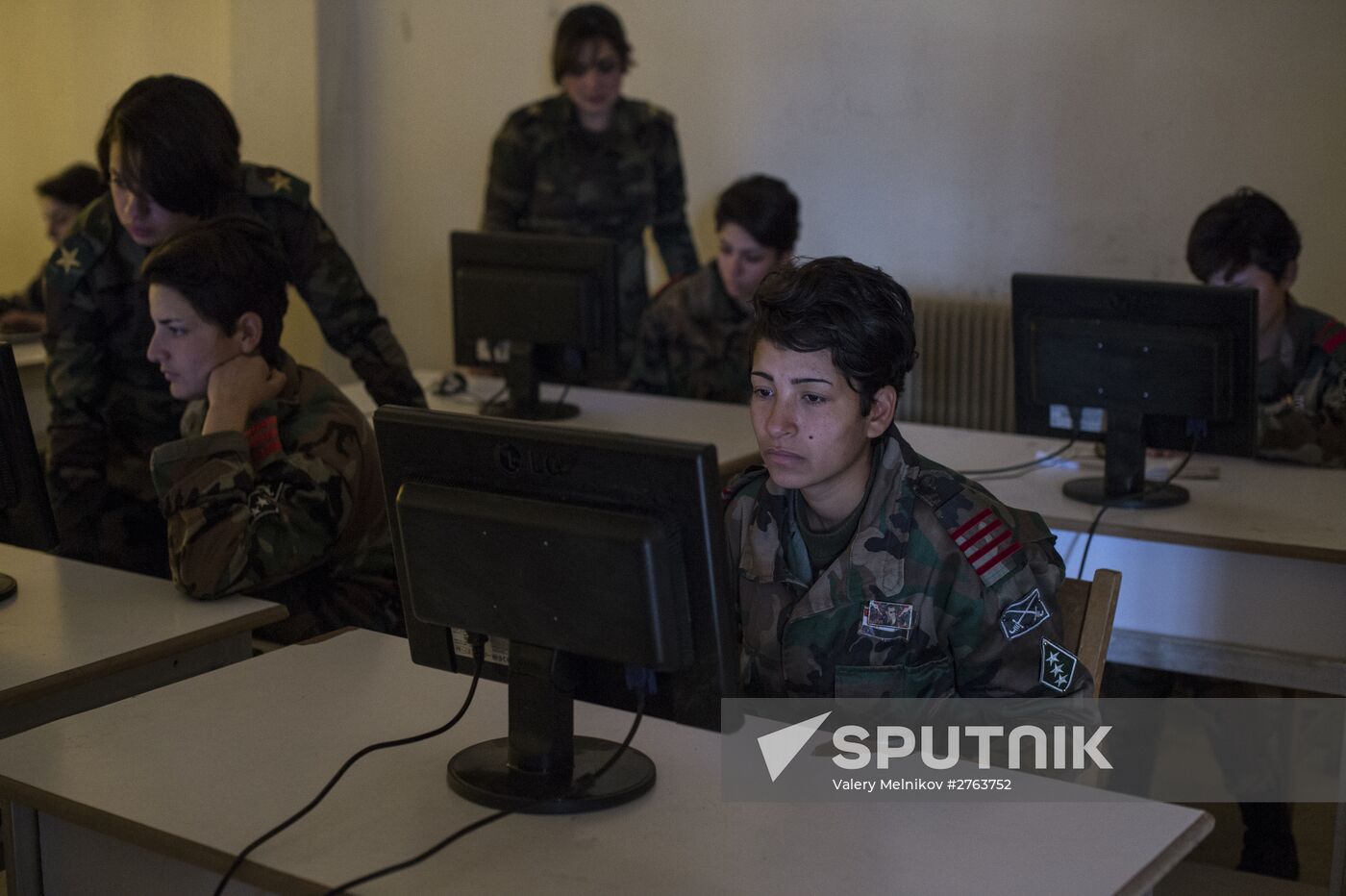 A military academy for women in Damascus