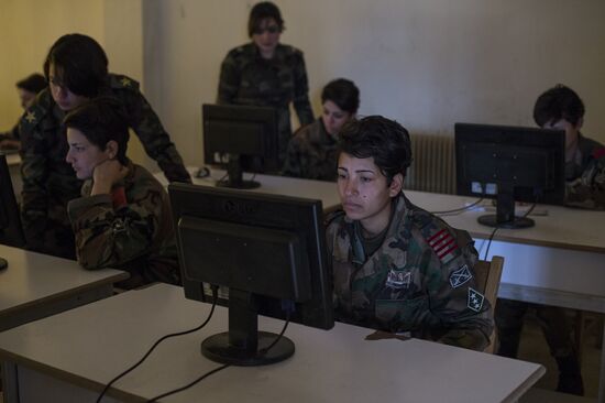 A military academy for women in Damascus