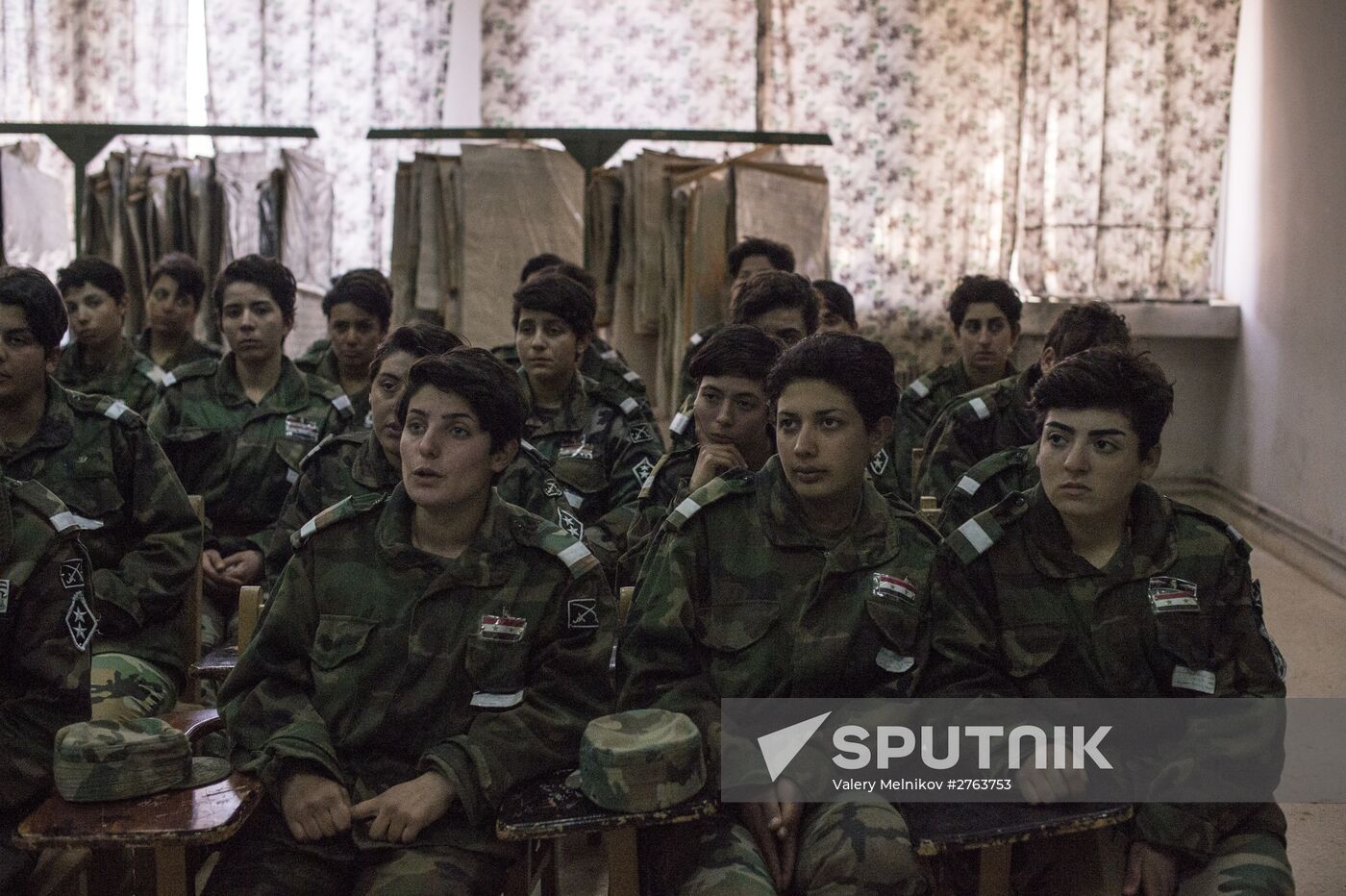 A military academy for women in Damascus