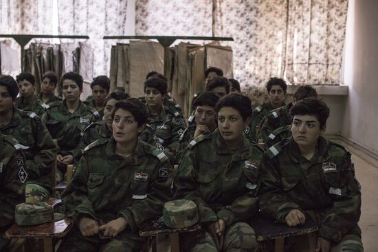 A military academy for women in Damascus