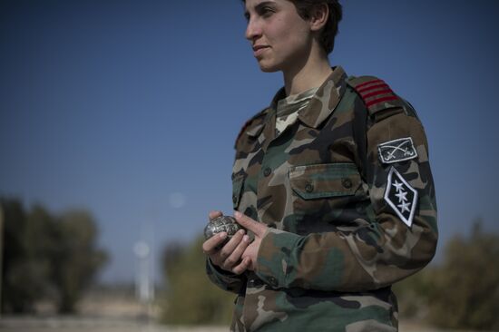 A military academy for women in Damascus