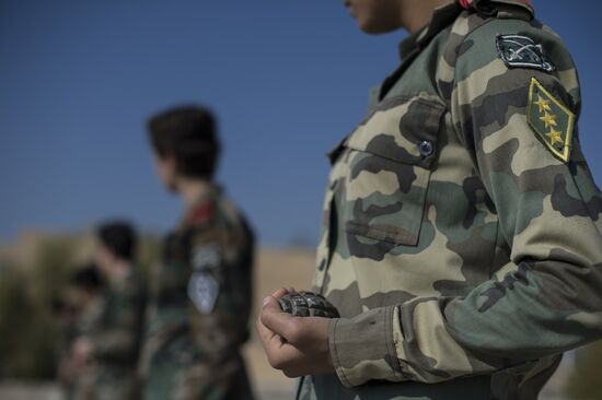 A military academy for women in Damascus