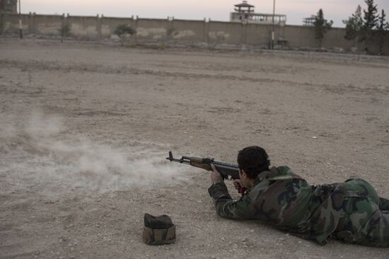 A military academy for women in Damascus