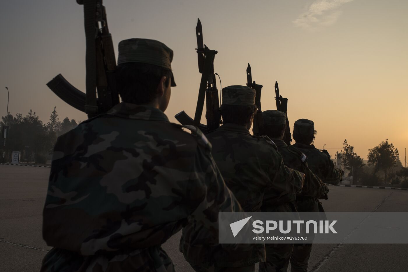 A military academy for women in Damascus