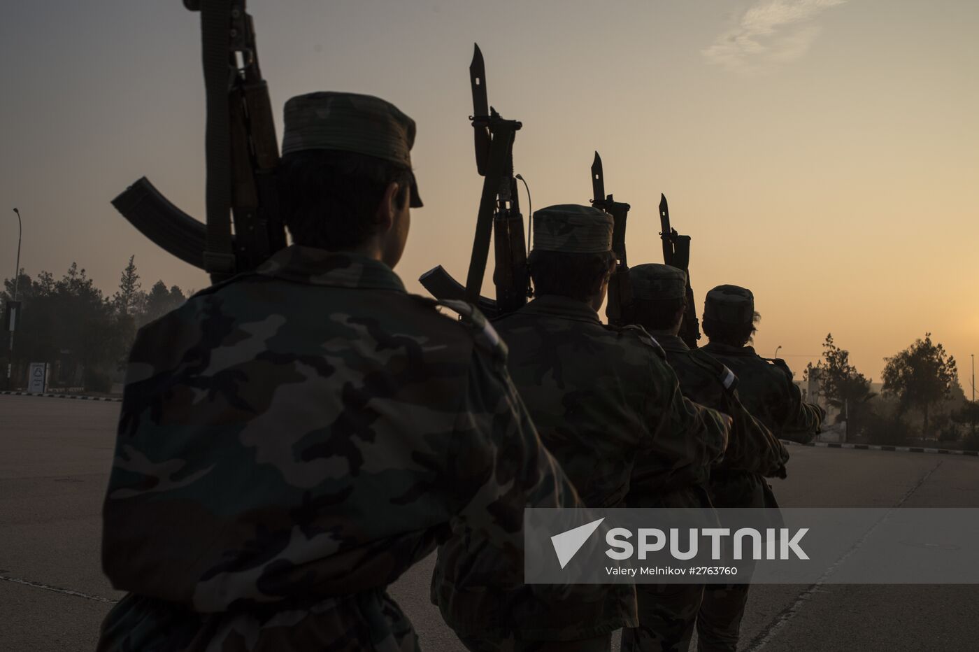 A military academy for women in Damascus