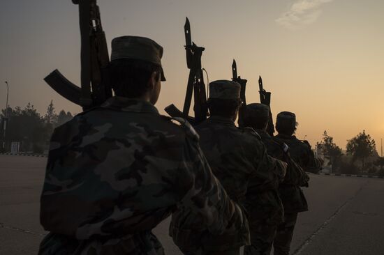 A military academy for women in Damascus