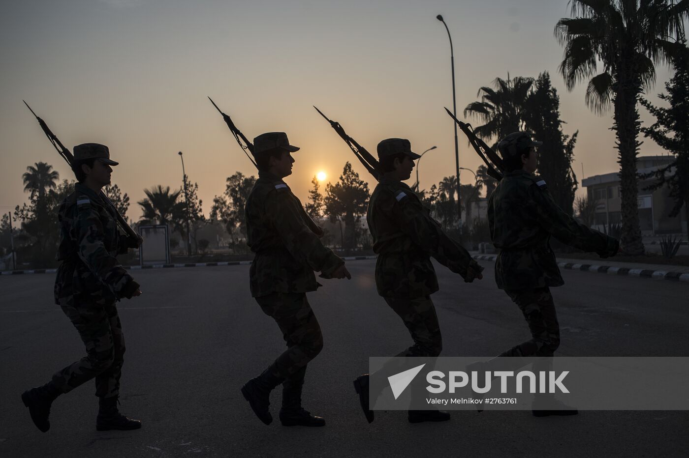A military academy for women in Damascus