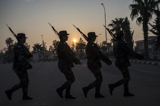 A military academy for women in Damascus