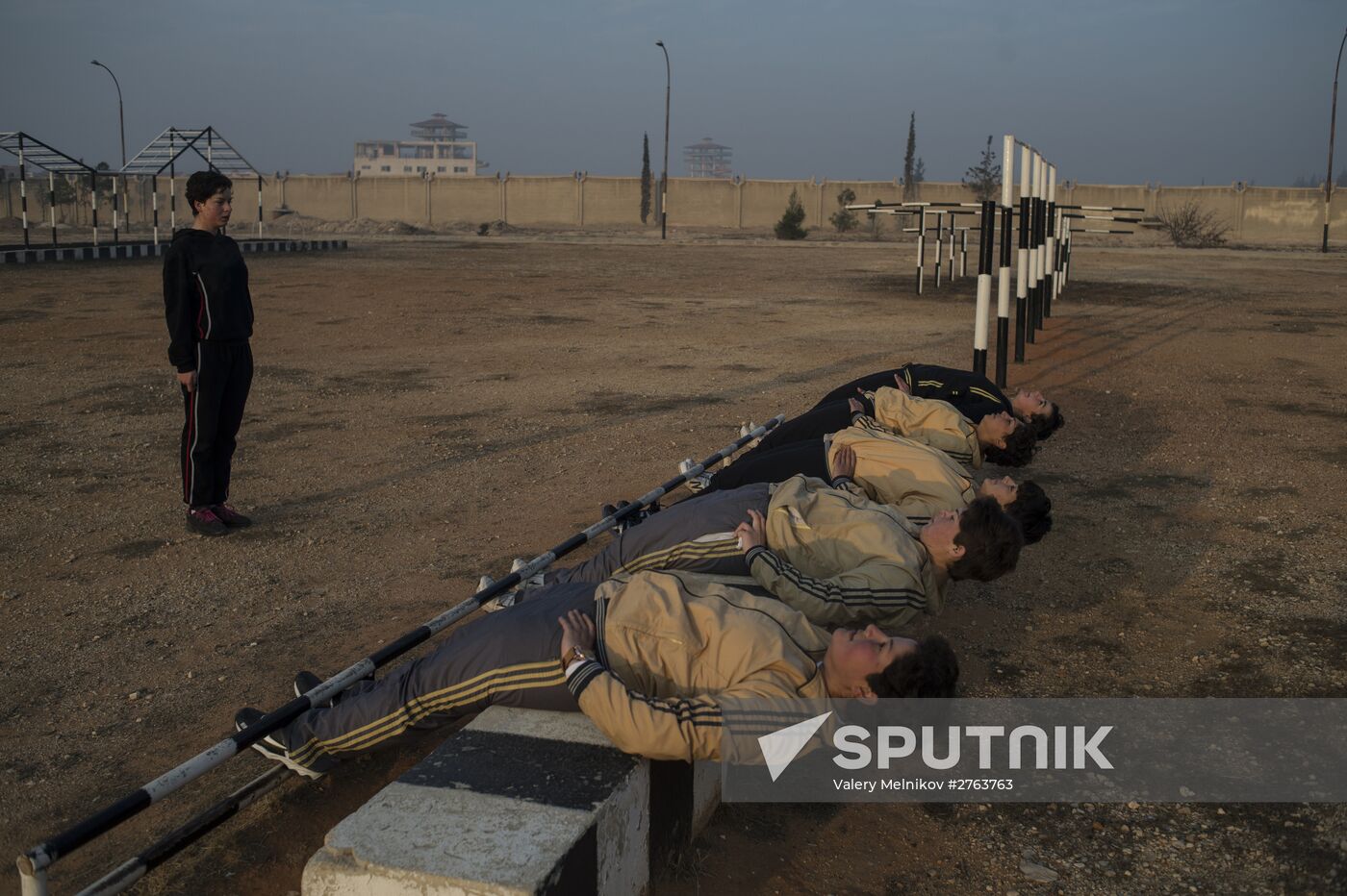 A military academy for women in Damascus