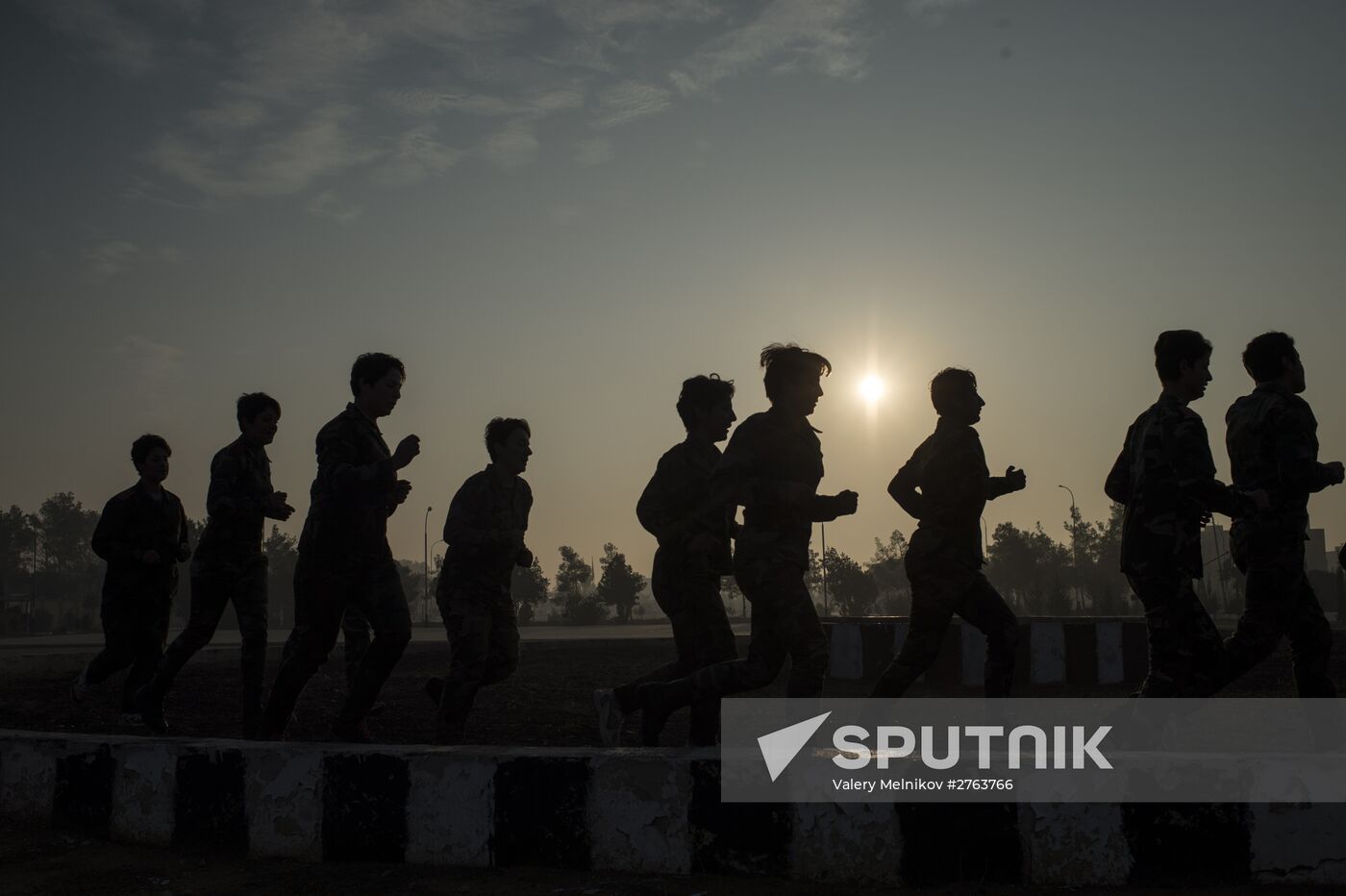 A military academy for women in Damascus