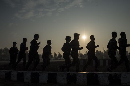 A military academy for women in Damascus