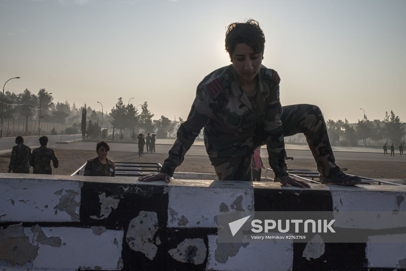 A military academy for women in Damascus