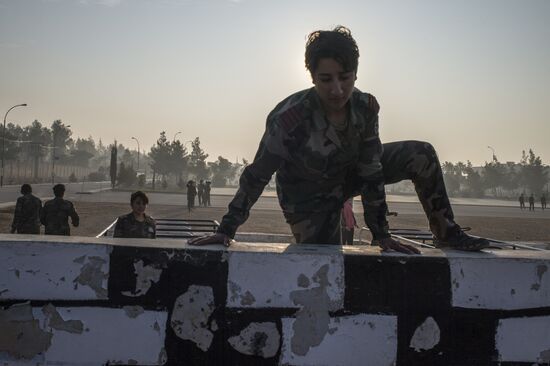 A military academy for women in Damascus