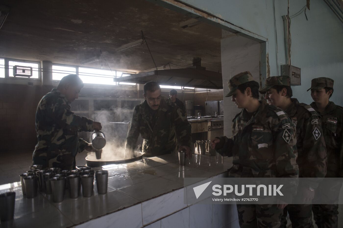 A military academy for women in Damascus