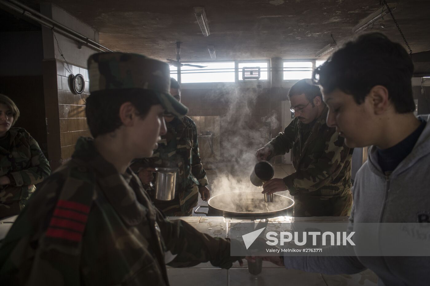 A military academy for women in Damascus