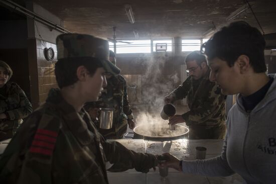 A military academy for women in Damascus