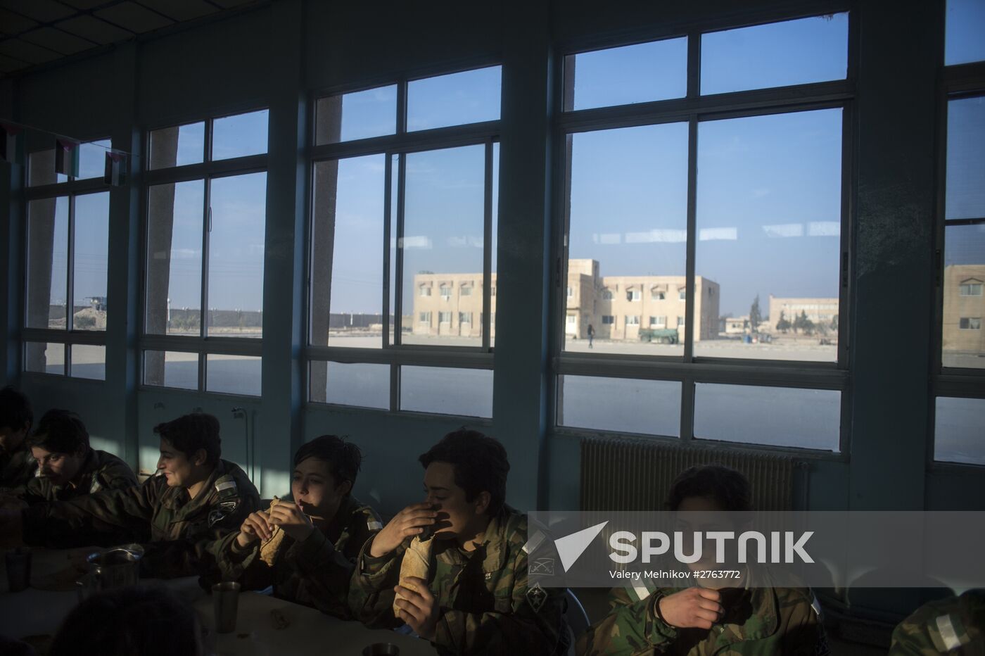 A military academy for women in Damascus