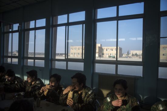 A military academy for women in Damascus