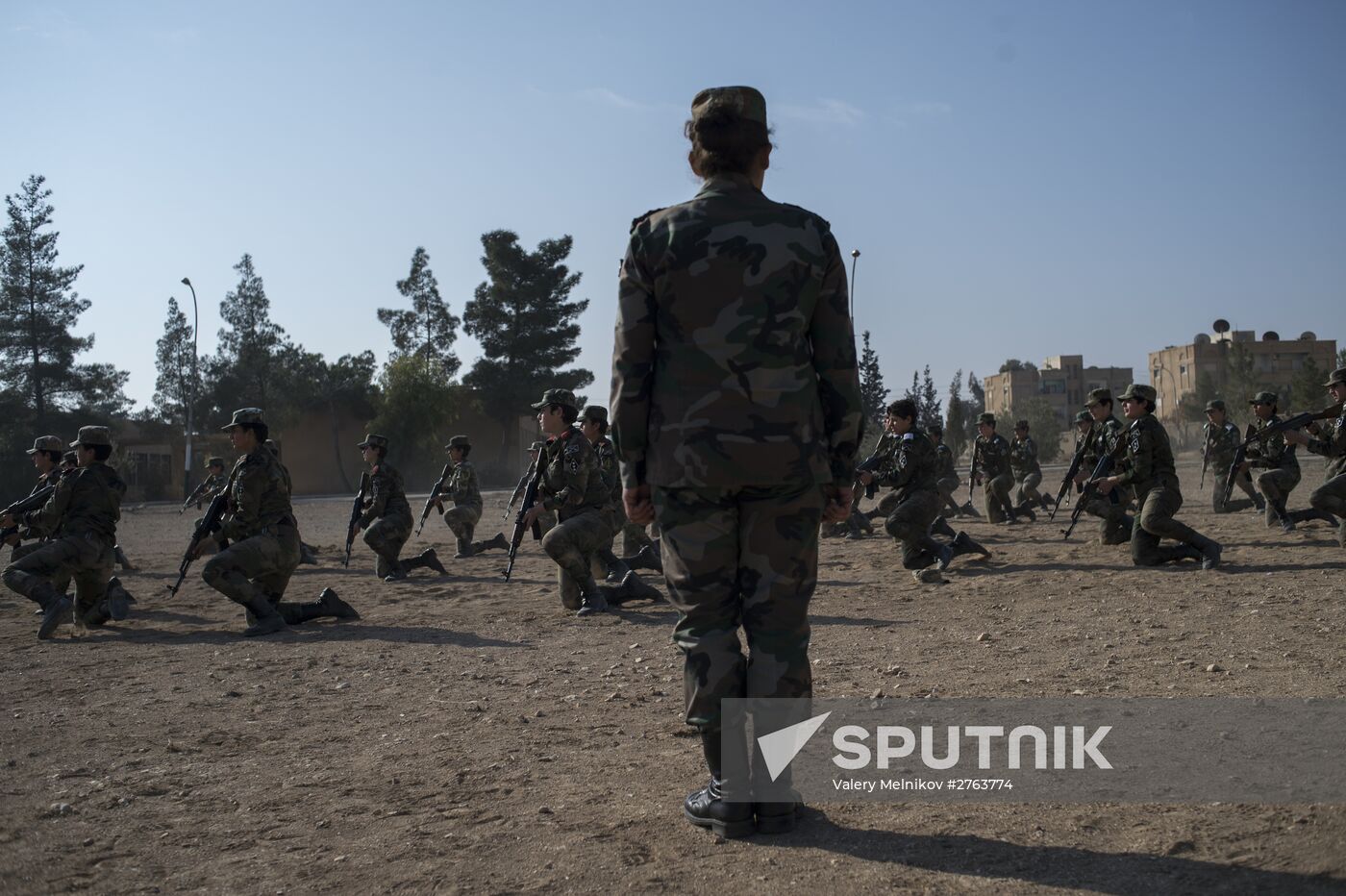 A military academy for women in Damascus