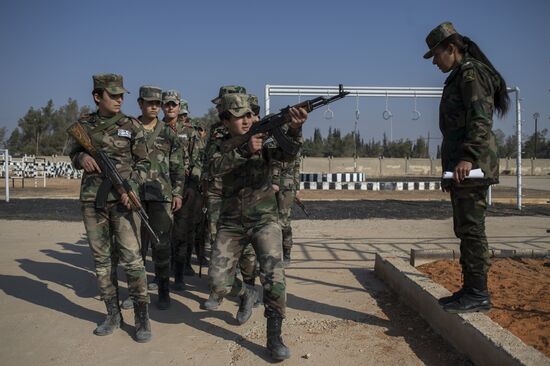 A military academy for women in Damascus