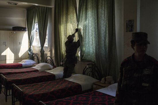 A military academy for women in Damascus