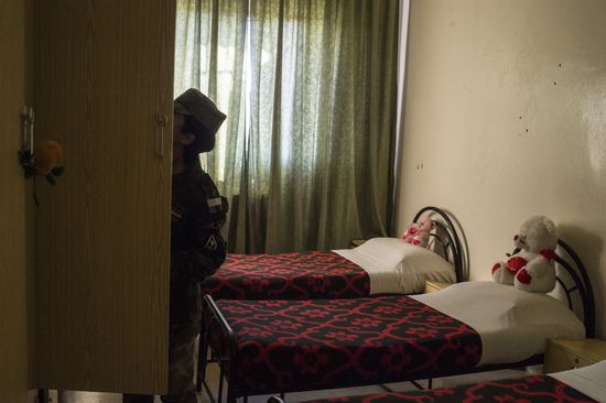 A military academy for women in Damascus