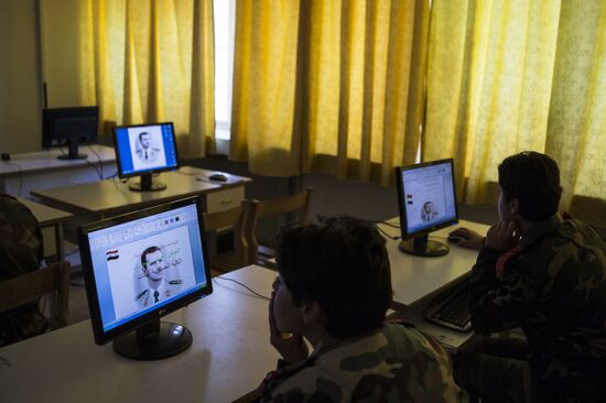 A military academy for women in Damascus
