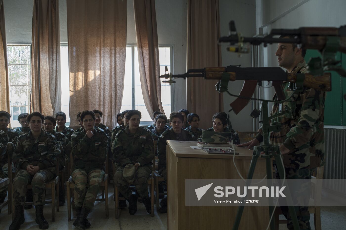 A military academy for women in Damascus