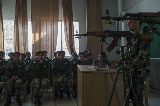 A military academy for women in Damascus