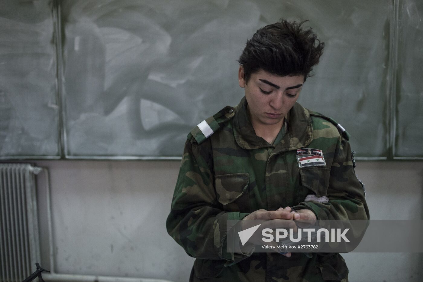 A military academy for women in Damascus