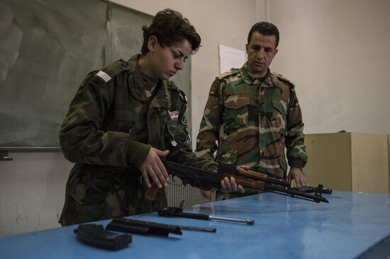A military academy for women in Damascus