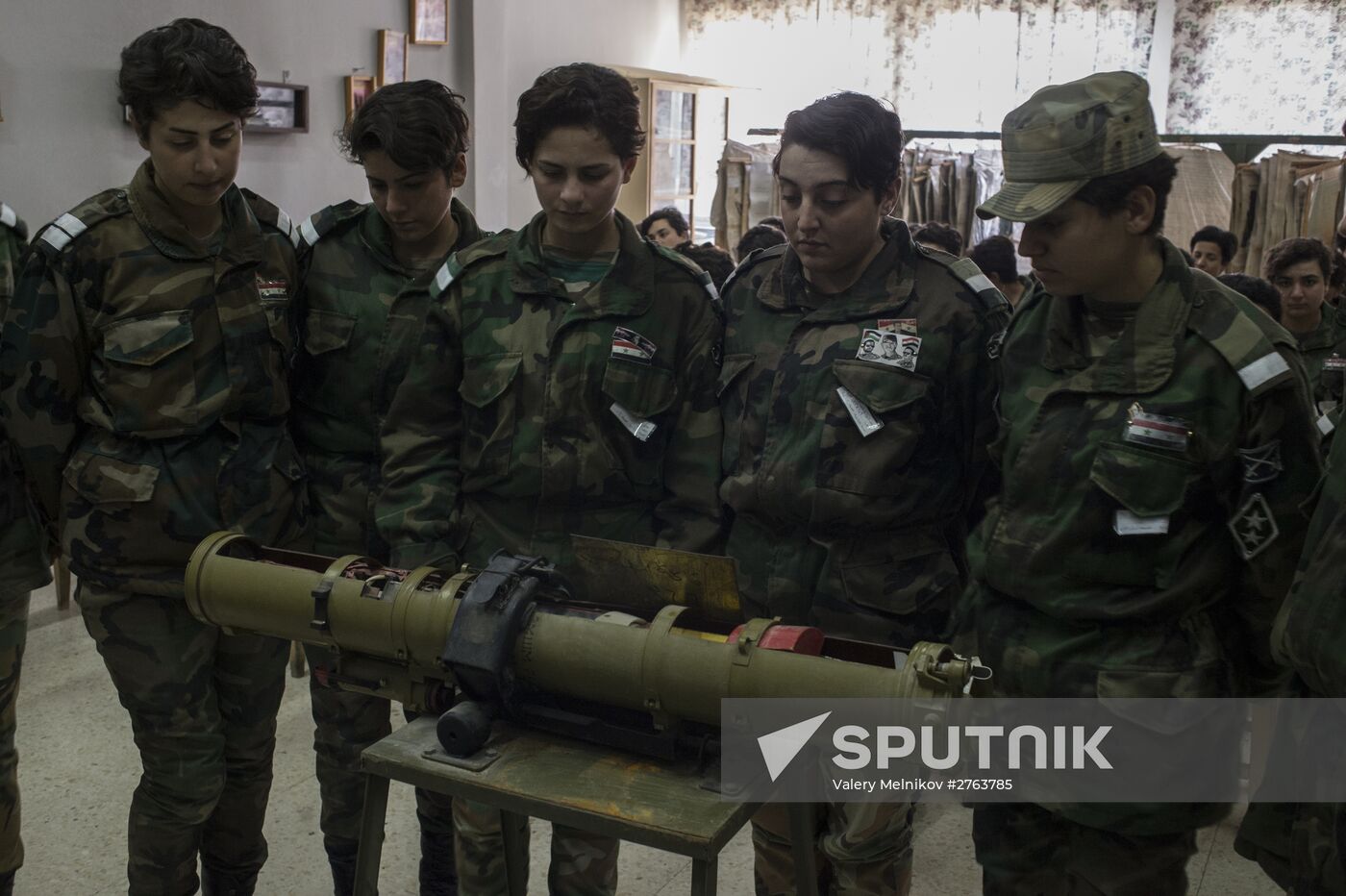 A military academy for women in Damascus